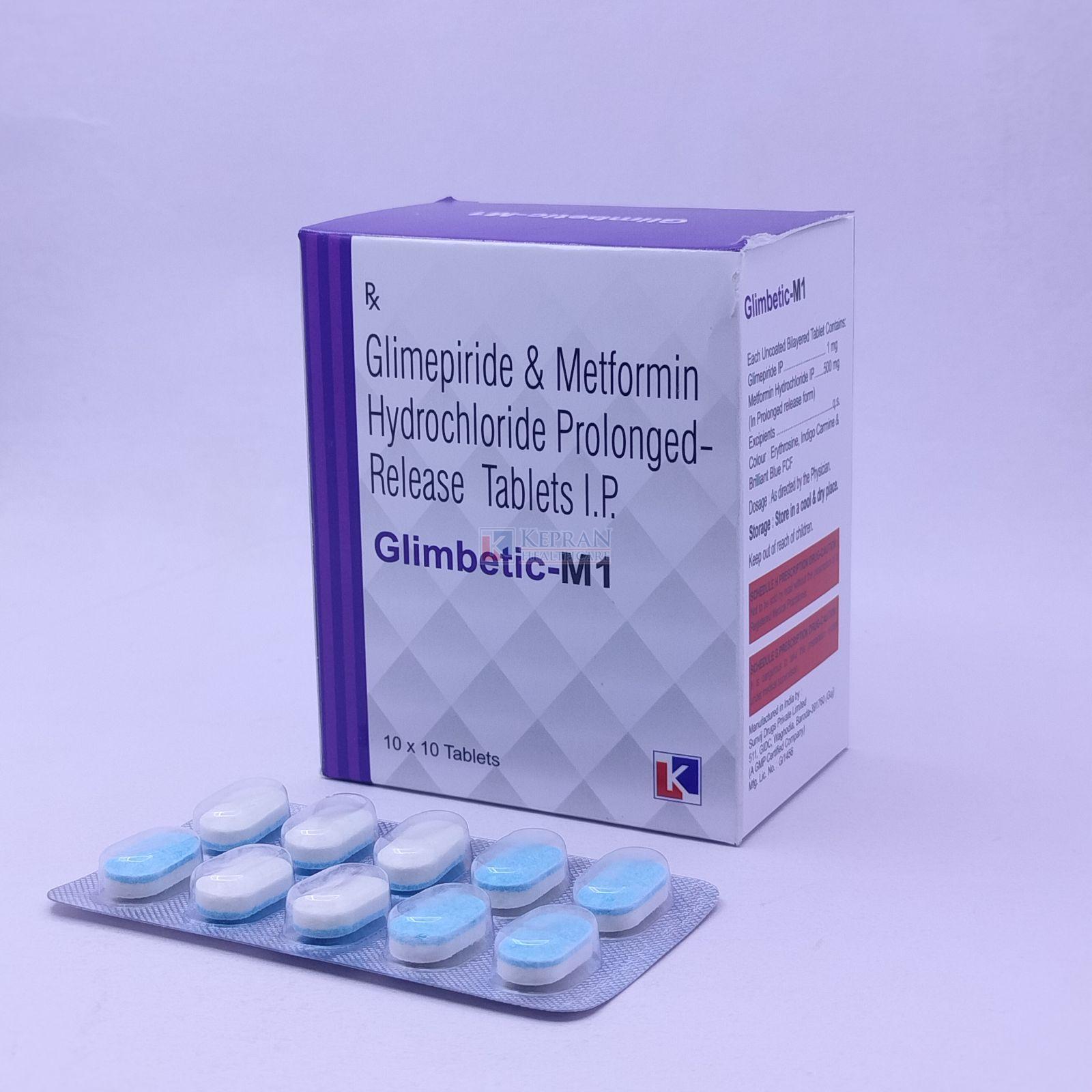 Glimbetic M1 Glimepiride Tablets