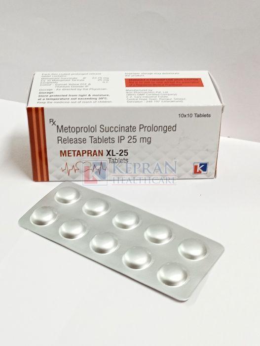 Metaprn XL 25mg Tablets