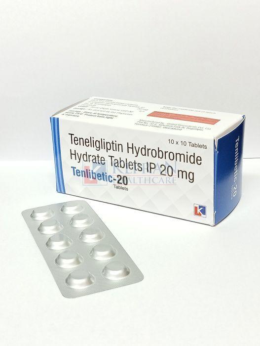 Tenlibetic 20mg Teneligliptin Hydrobromide Tablets