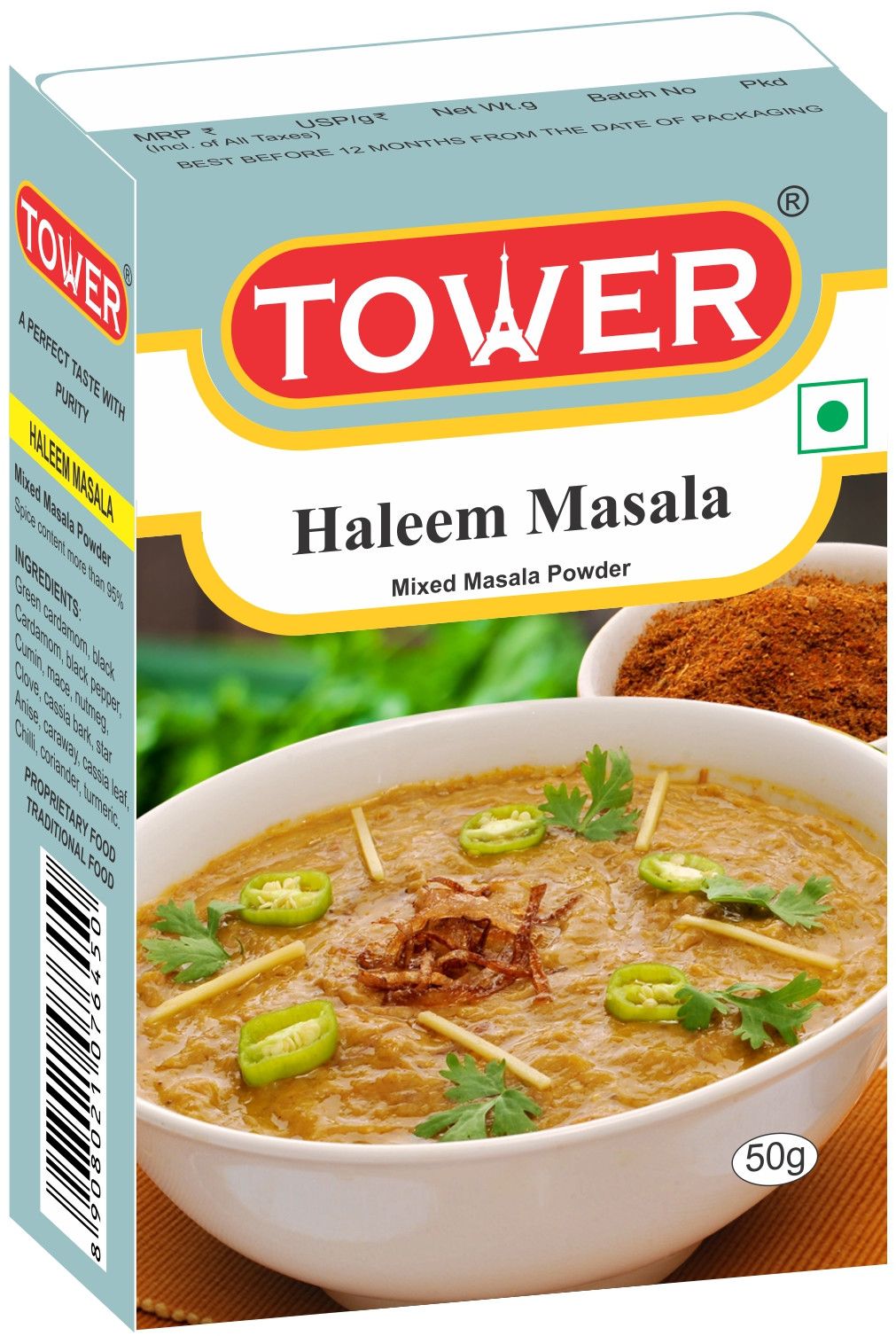 Tower 50 Gm Haleem Masala