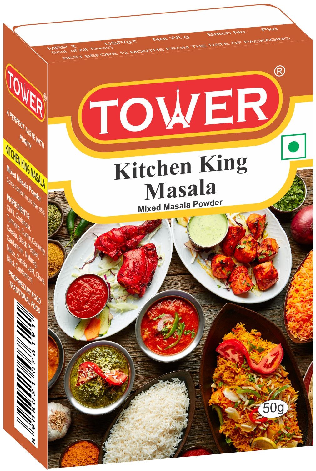 Tower 50 Gm Kitchen King Masala