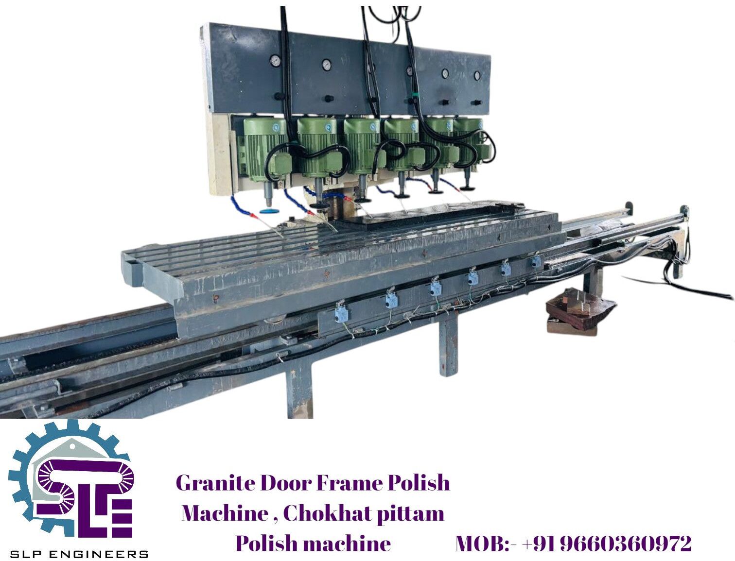 Granite Door Frame Chokhat Polish Machine