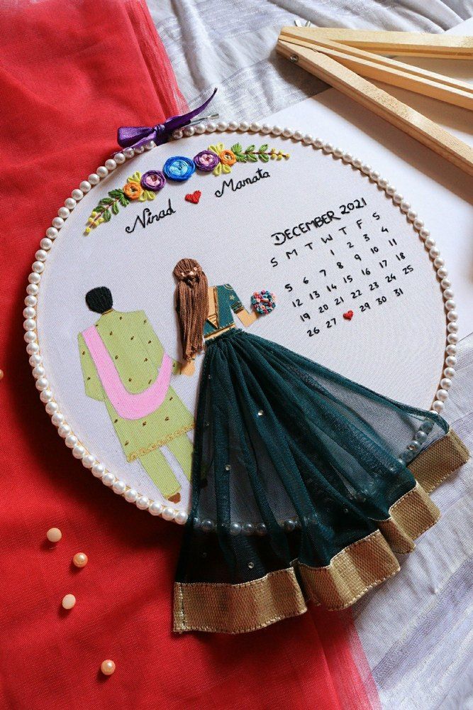 Wall Hanging Embroidery Hoop