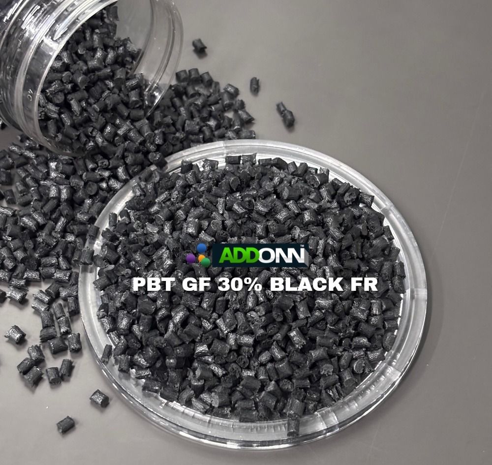 PBT Glass Filled 30% Black Flame Retardant Granule