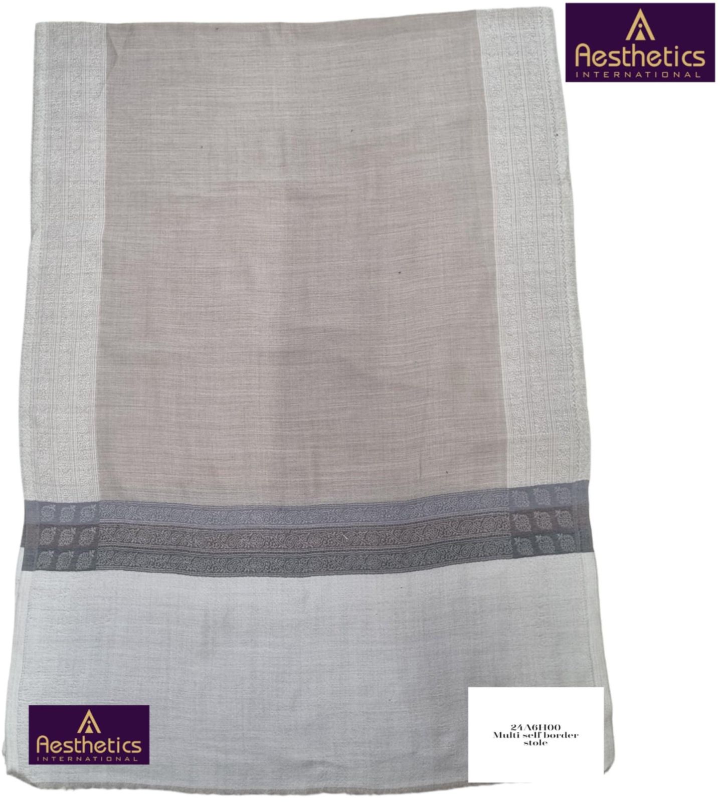 Multi Self Border Stoles