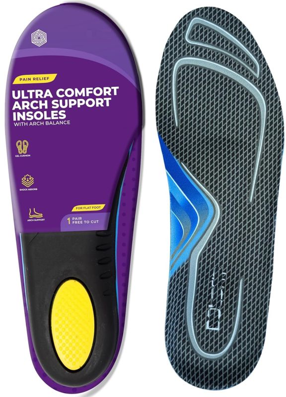 Silicone Ultra Comfort Arch Support Insoles