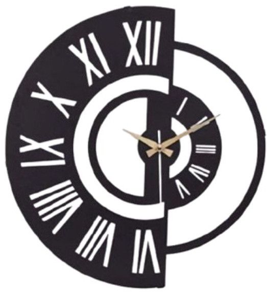 Laser Cut Wood Wall Hanging Watch