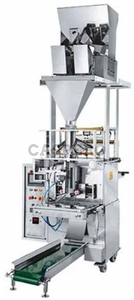 Double Head Namkeen Pouch Packing Machine