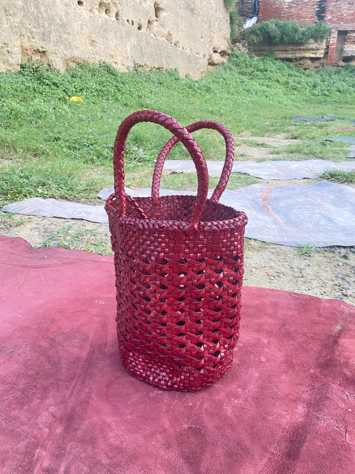 Ladies Shopping Leather Bags