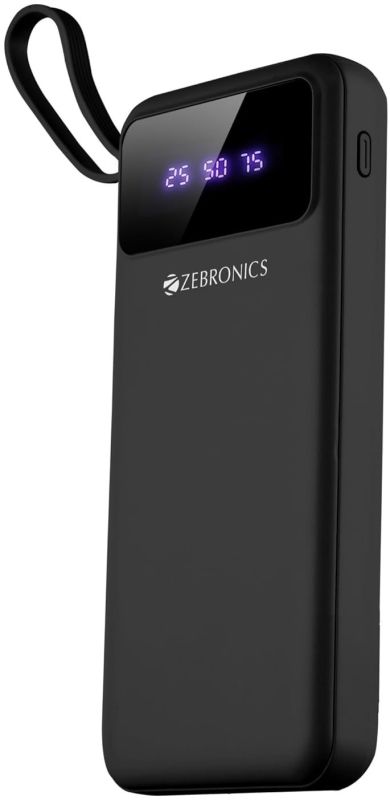 Zebronics MB10000S6 (V1) Power Bank, 10000 mAh