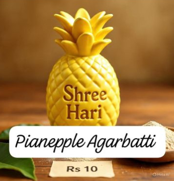 Pineapple Agarbatti, Color : Yellow, Packaging Type : Paper Box