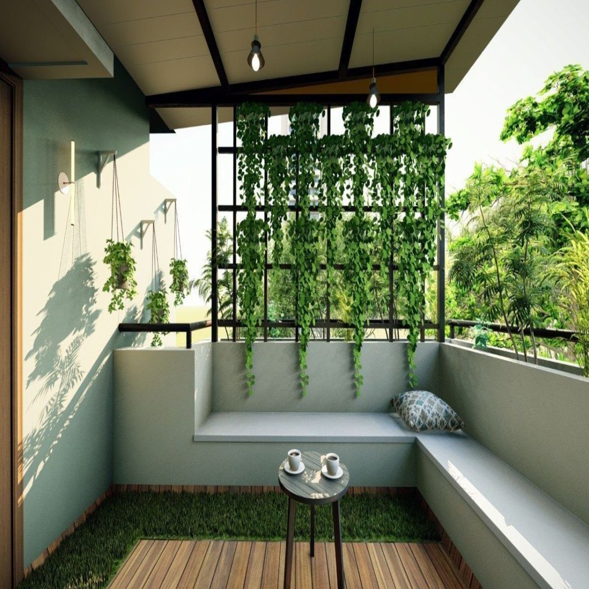 Balcony Interior Designing Service
