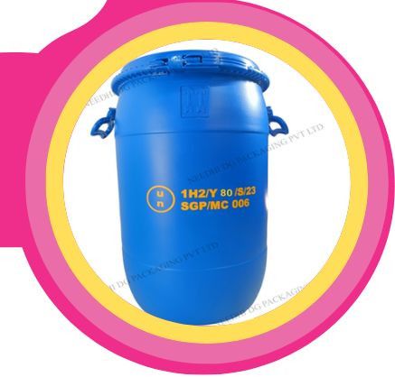 80 Ltr. Un Approved HDPE Open Mouth Drum