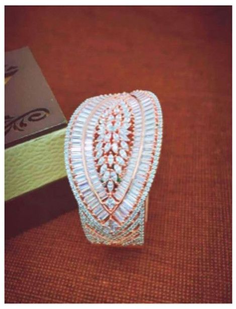 Beautiful American Diamond Antique Bracelet