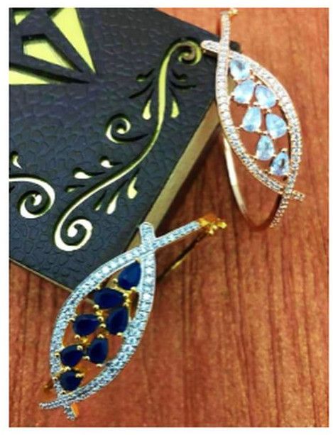 Blue American Diamond Ladies Bracelets