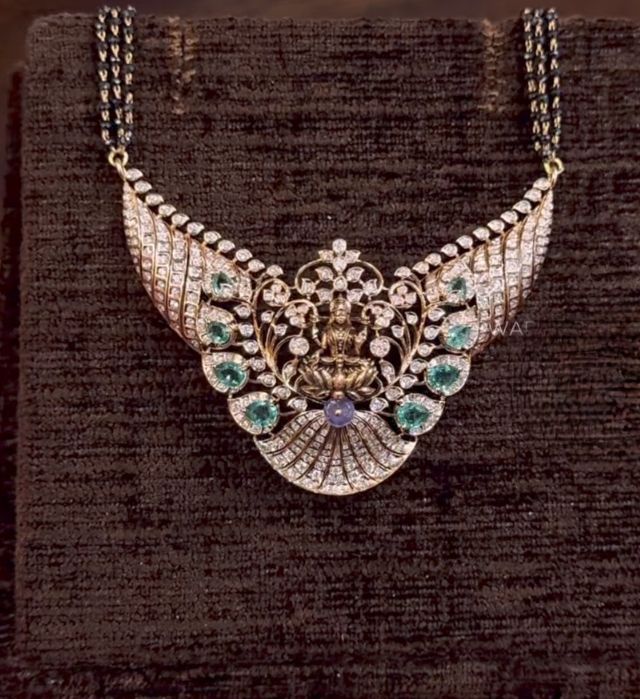 Antique Breads Golden Mangalsutra