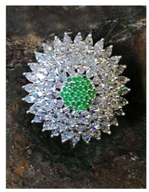 Tribal Oxidised Metal Ring