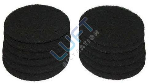 Non Woven Activated Carbon Round Filter Pad