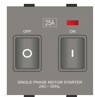 25 AMP Single Phase Motor Starter