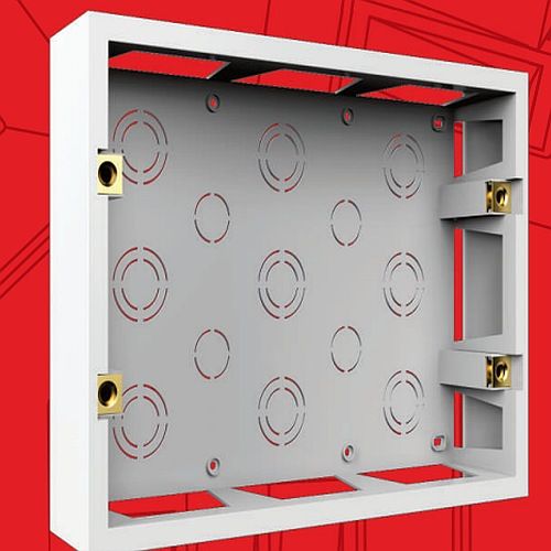 White PVC Surface Box