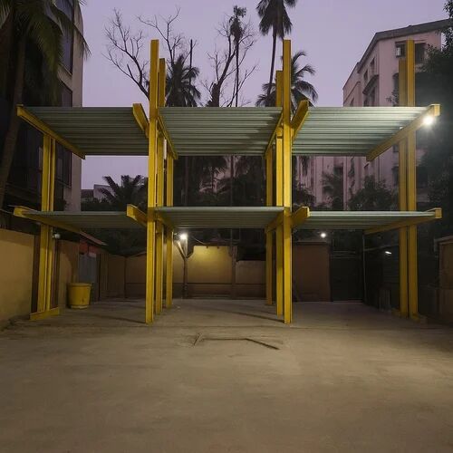 Two Post Hydraulic Car Parking Lift System
