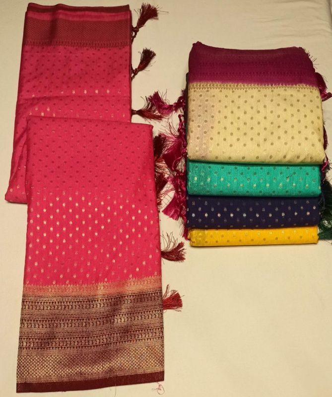 Pure Mysore Crepe Silk Saree