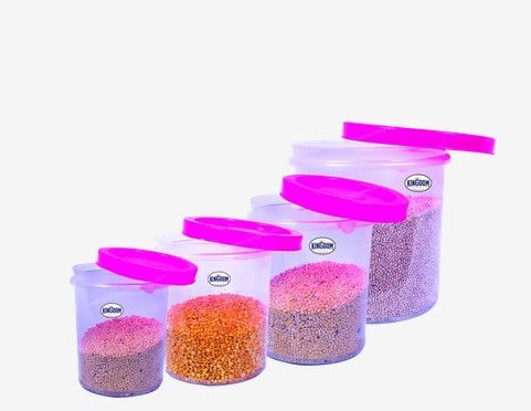 Plain Transparent Plastic Food Container, Shape : Rectangular