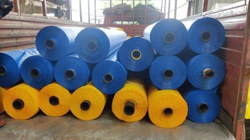Plain 0.5mm HDPE Tarpaulin, Color : Multicolor 24ft X 21ft