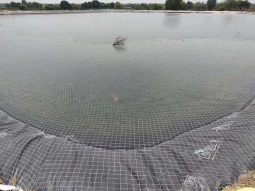 75 Micron HDPE Pond Liner Sheet, Color : Black 6 Ft X 18 Ft