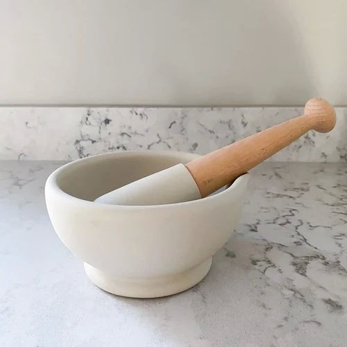 Ceramic Mortar & Pestle