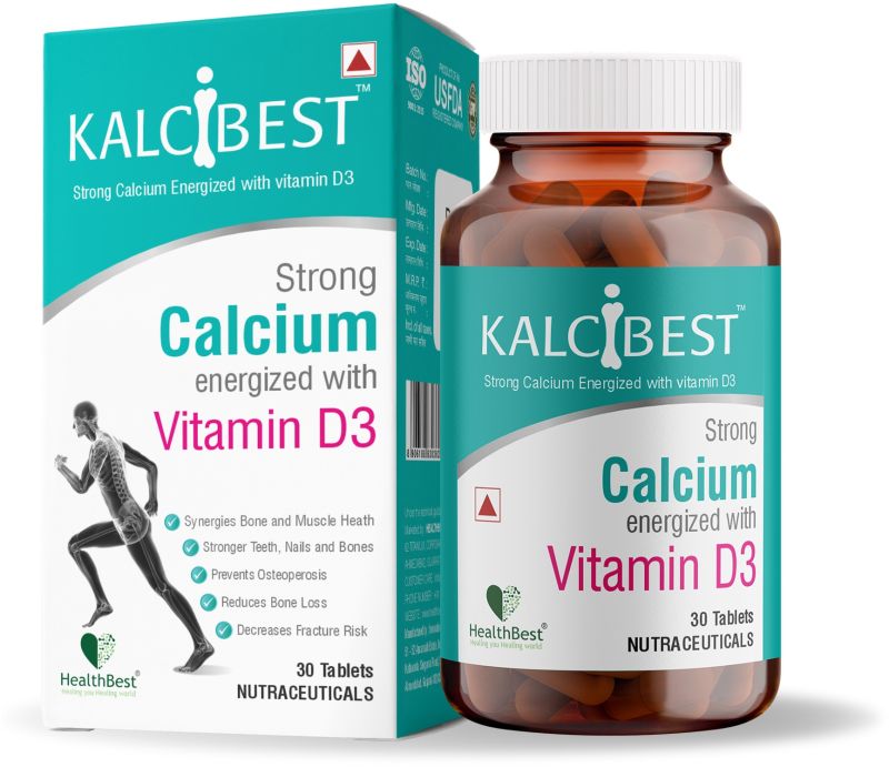 Healthbest Kalcibest Calcium Tablets