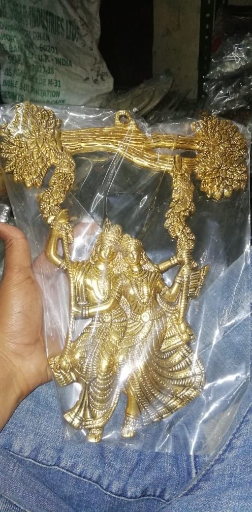 Radha Krishna Jhula Statue