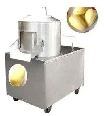 Stainless Steel Potato Chips Making Machine, Color : Silver