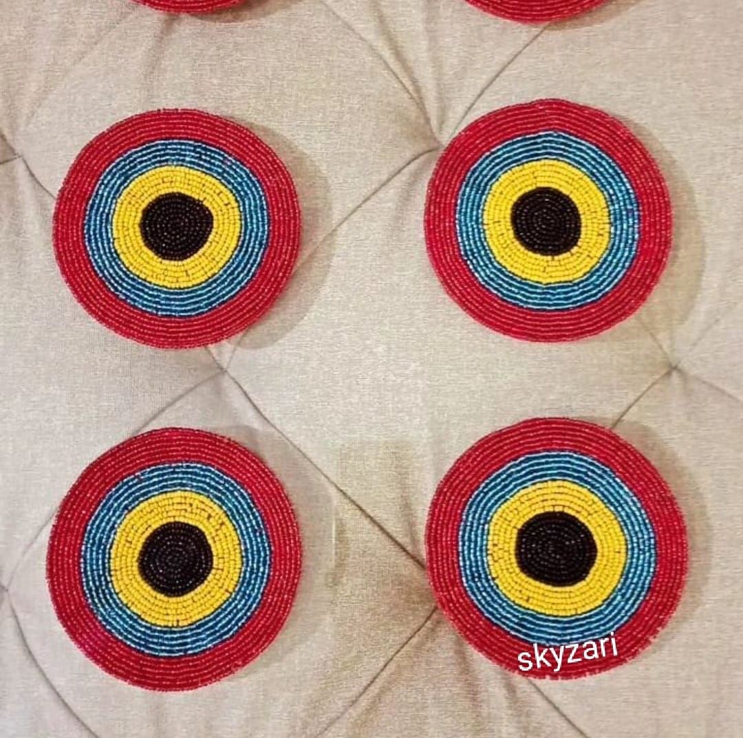 Embroidered Coasters