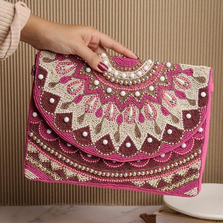 Stylish Embroidered Hand Purse