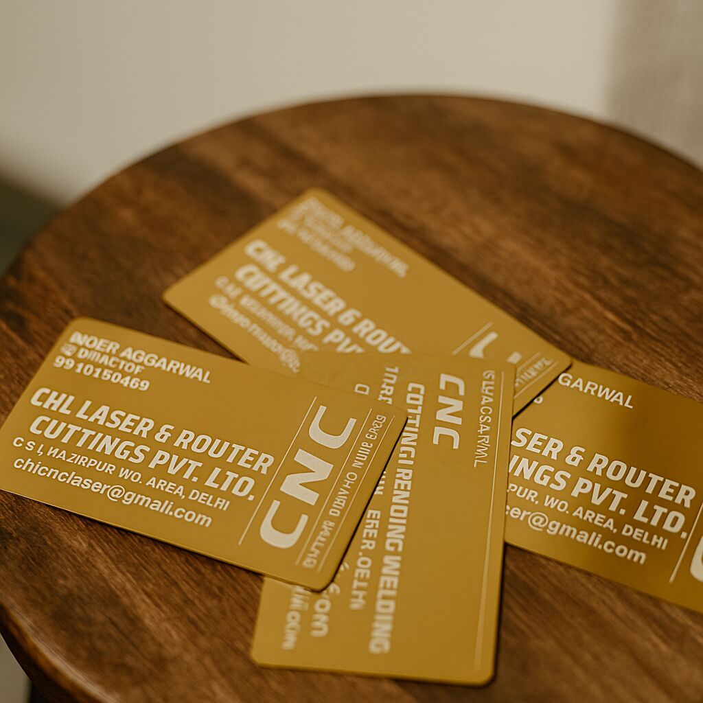 Metal Visiting Cards