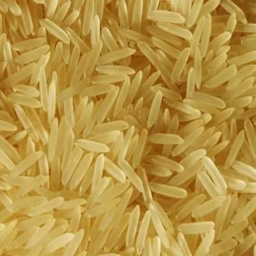 Firm Golden Sella Basmati Rice, Packaging Size : 25-50kg