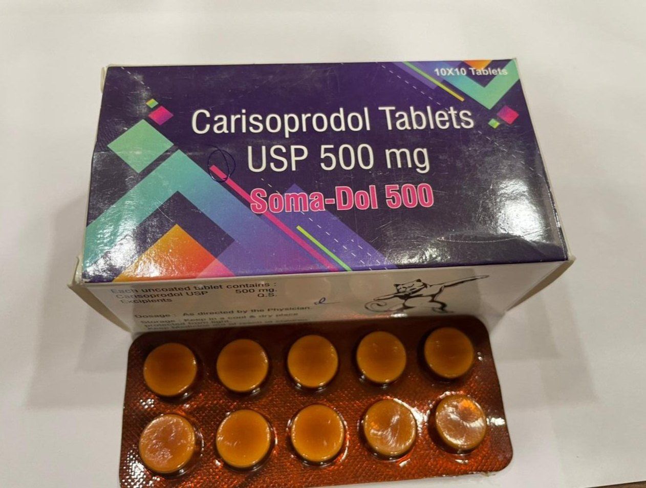 500mg Somadol Tablet