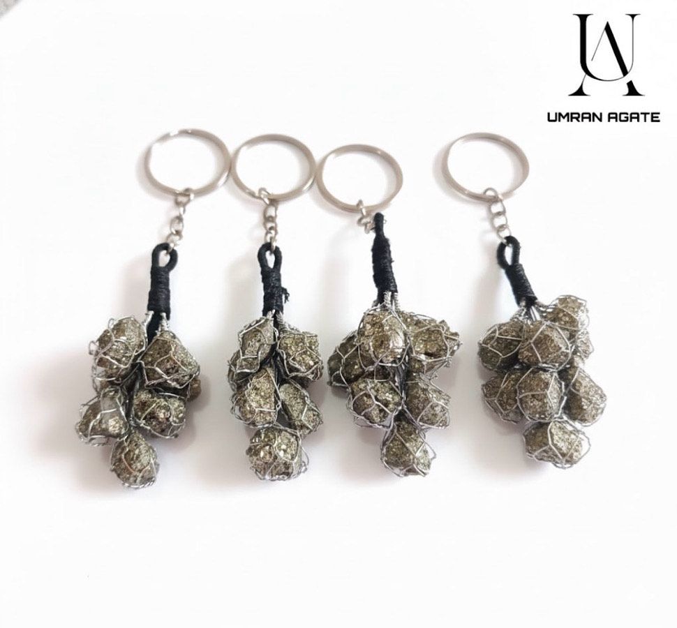 Pyrite Key Chains