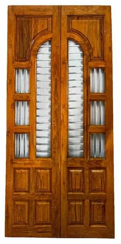 90 Inch Teak Wood Safety Door