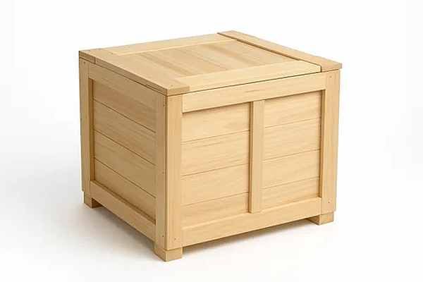 Hardwood Packing Box