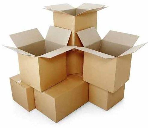 Corrugated Mono Carton, Color : Brown for Packaging