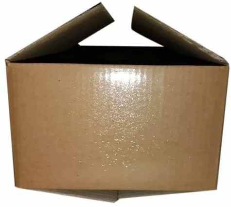HD Laminated Corrugated Box, Color : Brown for Packaging Shipping