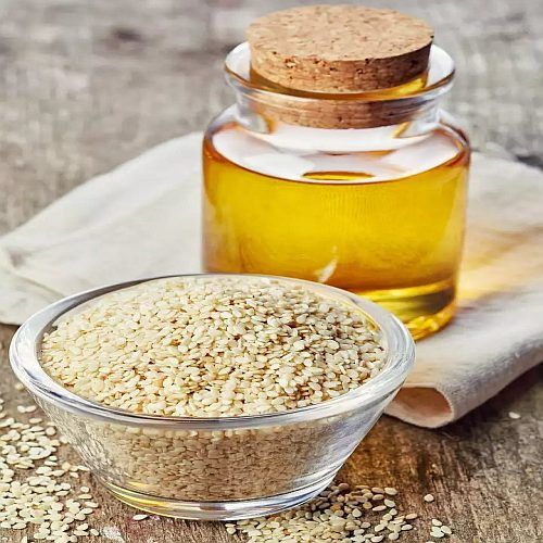 Bull Driven Cold Pressed White Sesame Oil