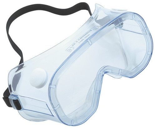 Polycarbonate Lens PVC Frame Safety Goggles, Color : Transparent