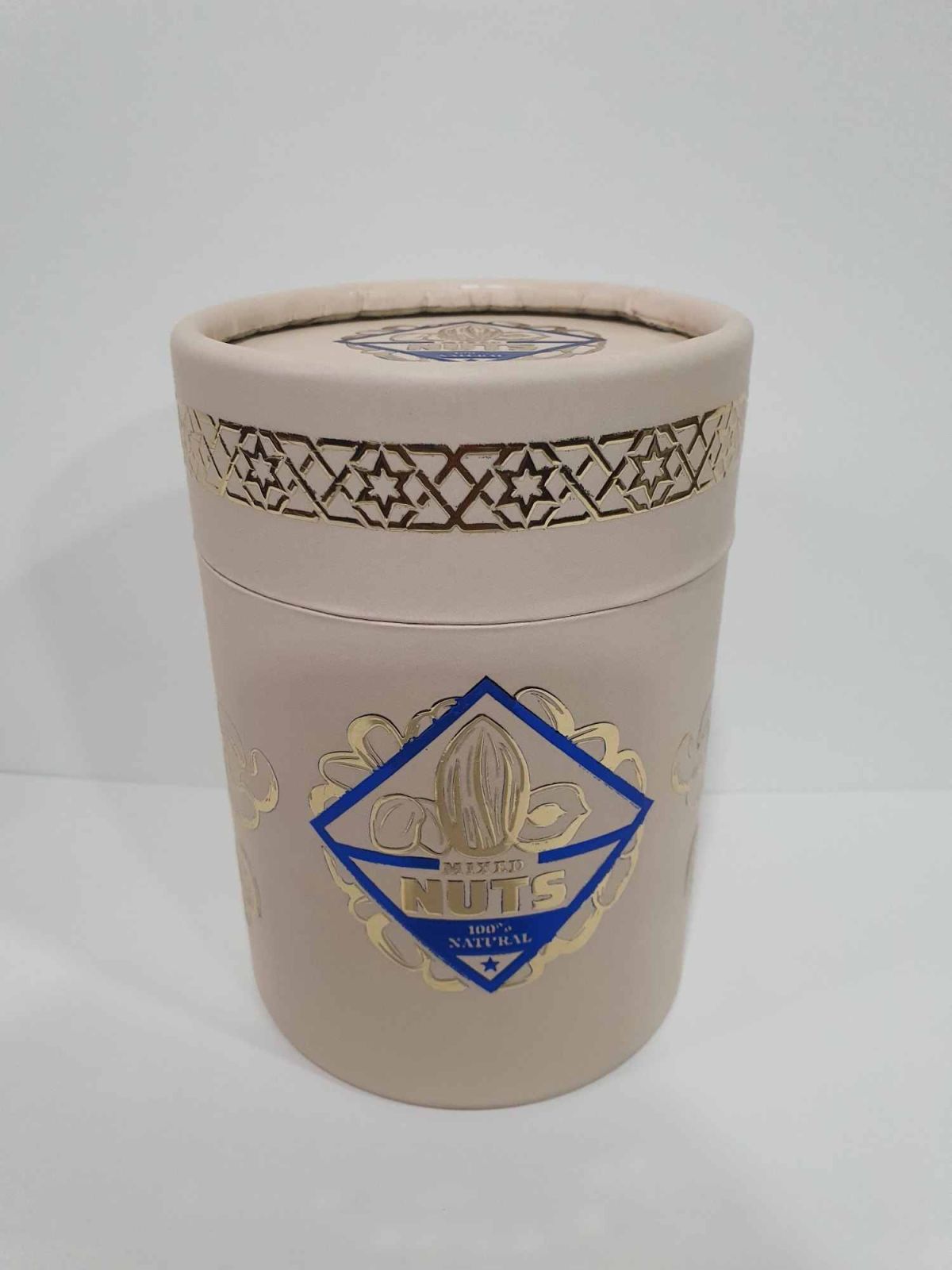 Dry Fruit Paper Tube Container