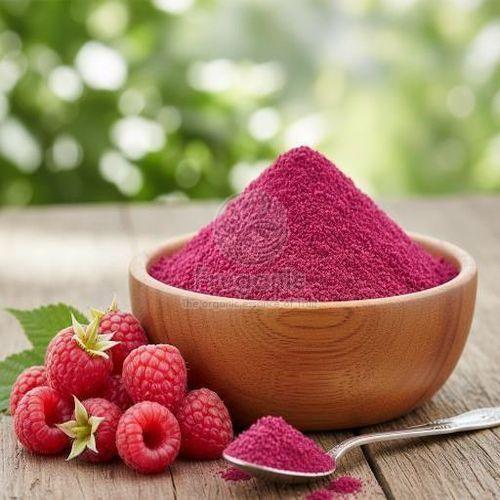 Spray Dried Raspberry Powder, Color : Red