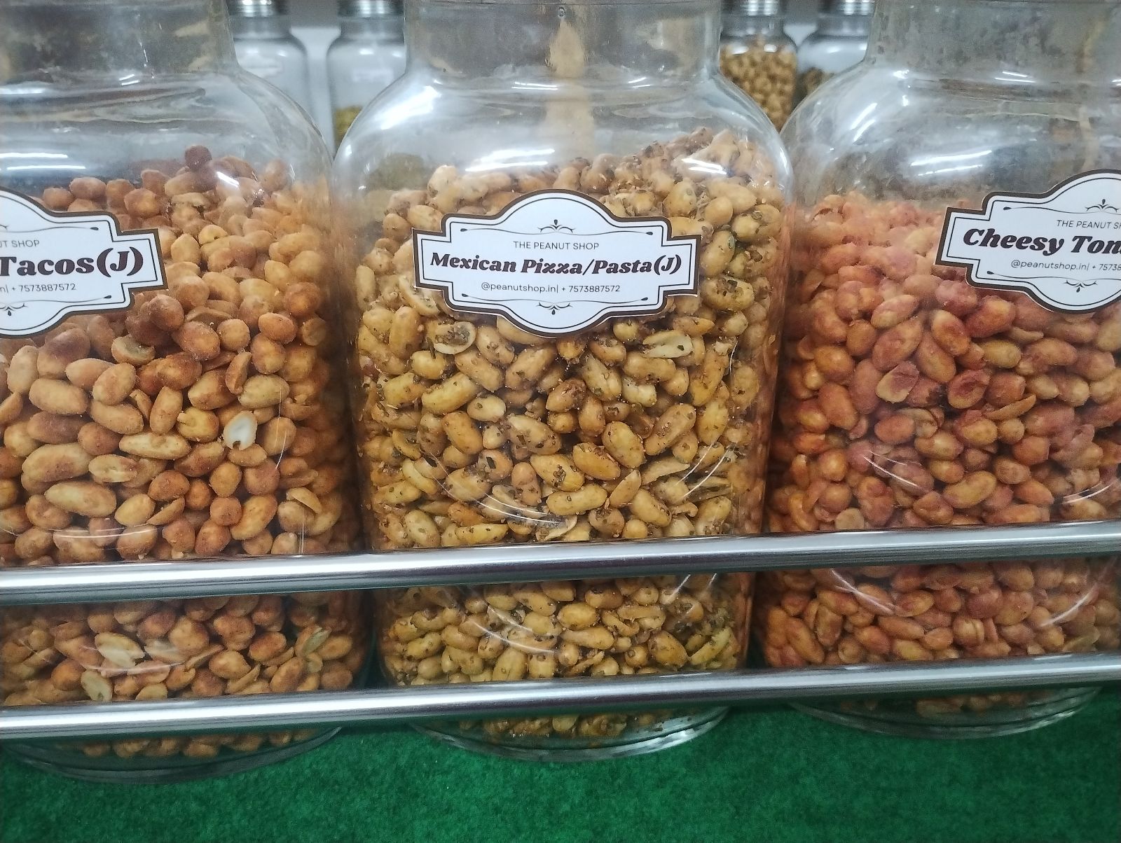 Mexican Pizza Flavour Roasted Peanuts