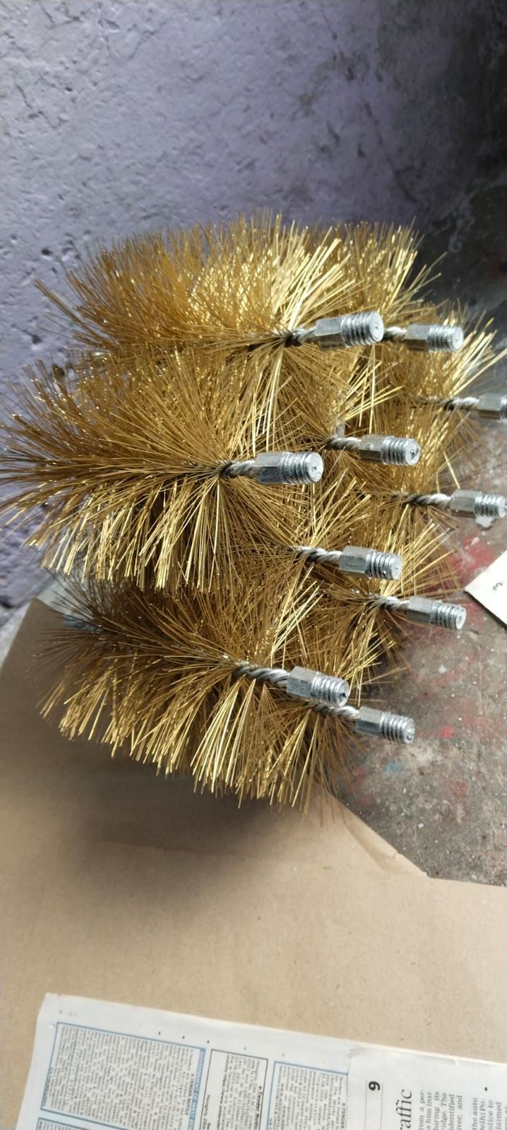 Brass Tube Cleaning Brush