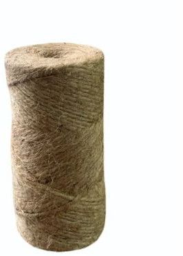 2 Ply Light Brown Twisted Jute Rope